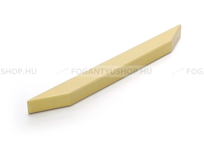 RUJZ DESIGN Fogantyú - 700.14 színes színes színes - Szálcsiszolt arany  - Zamak fém ötvözet - Több méretben gyártott színes fém bútorfogantyú