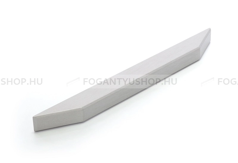 RUJZ DESIGN Bútorfogantyú - 700.14 - Ezüst inox (szálcsiszolt) SNiL - Zamak fém ötvözet - Több méretben gyártott fém bútorfogantyú
