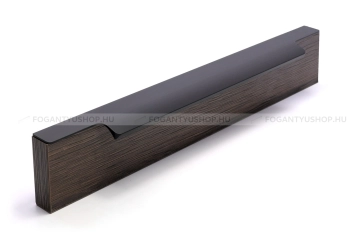 RUJZ DESIGN Bútor fogantyú - US 2192B.7 - Fekete szálcsiszolt - Alumínium