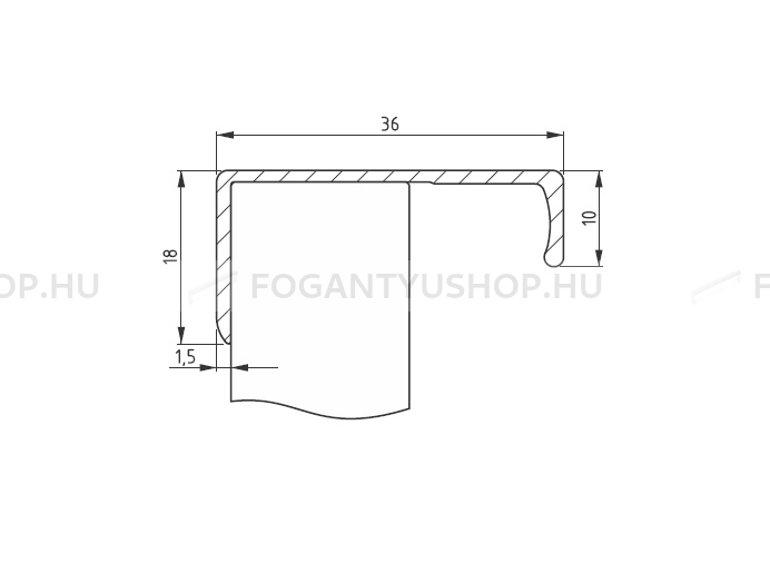 RUJZ-DESIGN-Fogantyu---658.35---Feher---Butorajto-elere-ultetheto-szines-fem-fogantyu