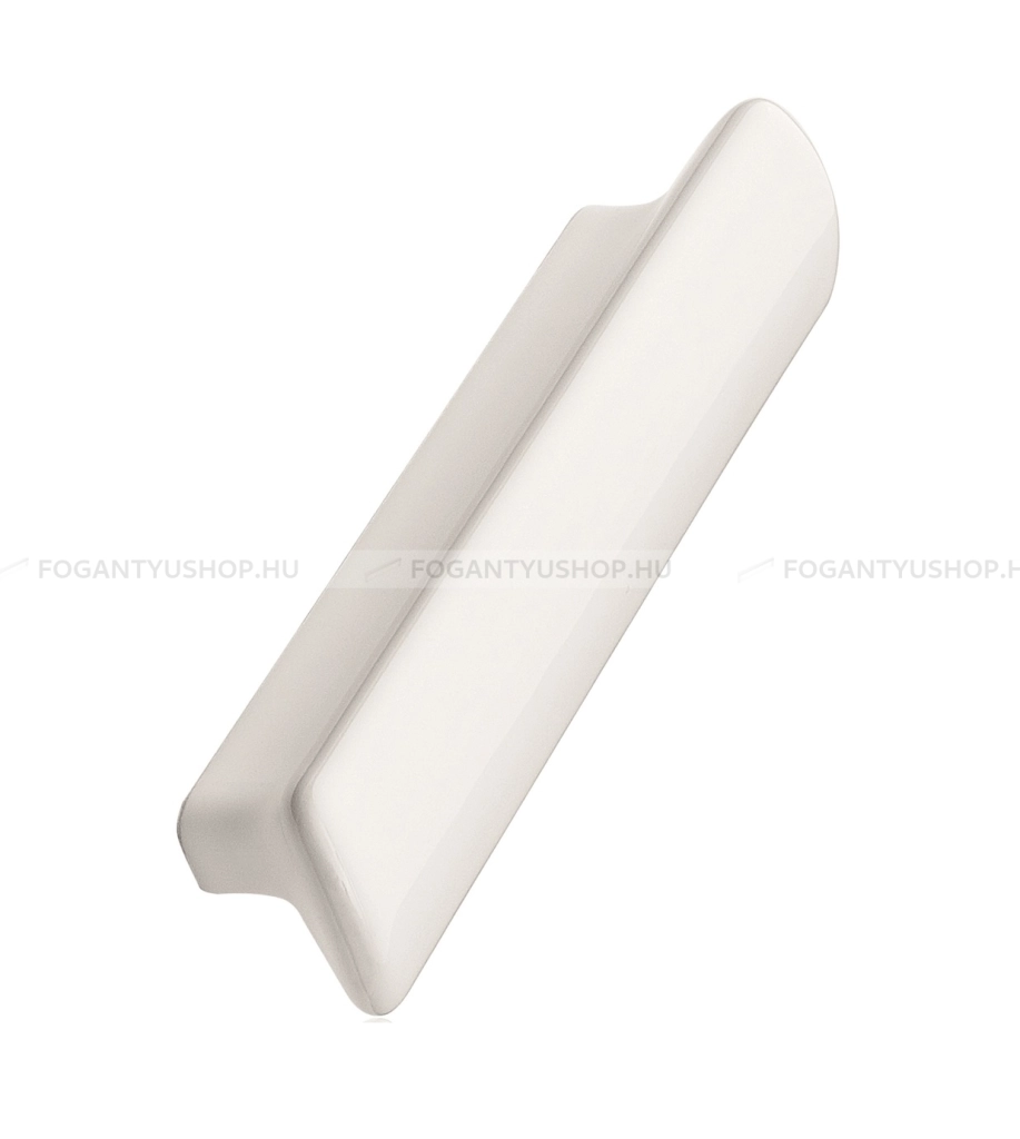 FURNIPART Bútorfogantyú - VANILLA HANDLE 96 Festett - furattáv 96 mm - Fehér 0 - Porcelán - Porcelánnal kombinált antikolt fém bútorfogantyú