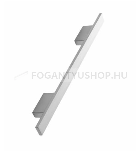 FURNIPART Fogantyú - ELE HANDLE - Ezüst inox (szálcsiszolt) SNiL - Zamak fém ötvözet - Több méretben gyártott fém bútorfogantyú