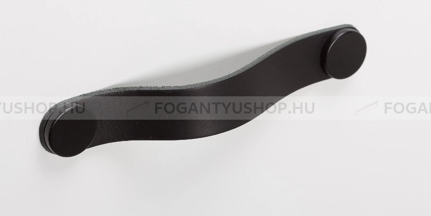 VIEFE Bútor fogantyú - FLEXA HANDLE Festett P99M2 P99M2 P99M2 - Fekete bőr + matt fekete P99M2 - Zamak fém ötvözet, Bőr - Bőrrel kombinált fém bútorfogantyú