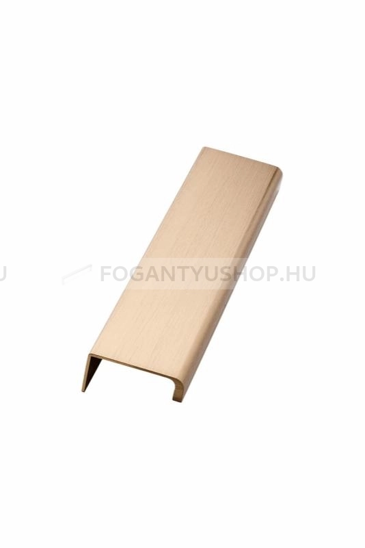 FURNIPART Bútor fogantyú - ARTISAN II. - Csiszolt sárgaréz 31 - ABS műanyag - Bútorajtó élére ültethető színes fém fogantyú