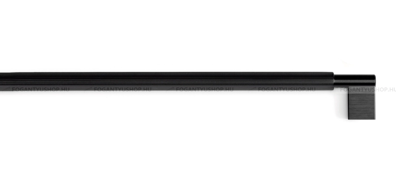 VIEFE Fogantyú ARPA - Fekete szálcsiszolt - Több méretben gyártott színes fém bútorfogantyú 