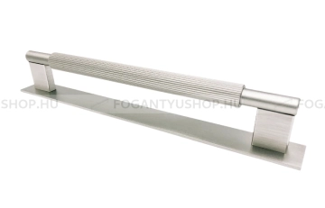 VIEFE Bútor fogantyú Bútor fogantyú ARPA PLATE - Ezüst inox (szálcsiszolt) - Alumínium - Több méretben gyártott fém bútor -  - Alumínium