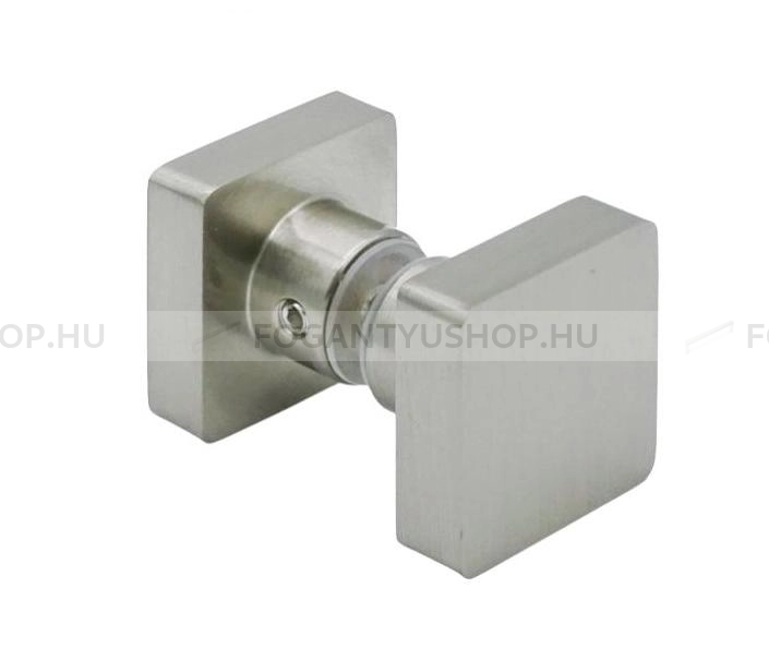 DUALHW CUBE zuhanykabinhoz üvegajtóhoz (G-39-SC) - Szálcsiszolt - Réz - Kétoldalas fém fogantyú üvegajtóhoz, zuhanykabinhoz