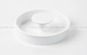 VIEFE Fogantyú Fogantyú DIPO - 1 furatos - Festett fehér - Zamak fém ötvözet - Egy méretben gyártott színes fém bút - 1 furatos -  - Zamak fém ötvözet