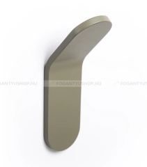 VIEFE TIK Öntapadós fali fogas - Szürke - Alumínium - Egy akasztós fogas - 0 mm -  - Alumínium