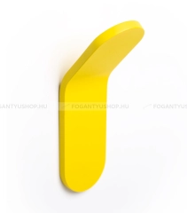 VIEFE TIK Öntapadós fali fogas - Sárga - Alumínium - Egy akasztós fogas - 0 mm -  - Alumínium