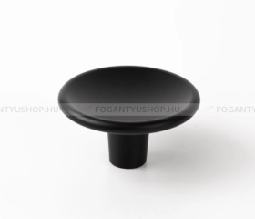 VIEFE Gomb fogantyú Gomb fogantyú DISC - Festett fekete - Zamak fém ötvözet - Színes fém gombfogantyú, bútorgomb -  - Zamak fém ötvözet