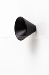 VIEFE Gomb fogantyú Gomb fogantyú CONIC - Festett fekete - Zamak fém ötvözet - Színes fém gombfogantyú, bútorgomb -  - Zamak fém ötvözet