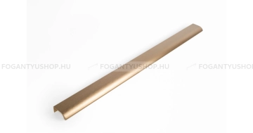 VIEFE Bútor fogantyú ONA 19,7 mm-es ajtóhoz - Szálcsiszolt sárgaréz II. - Alumínium