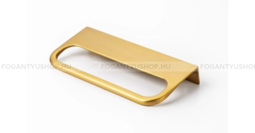 VIEFE Fogantyú Fogantyú RIM - 96 mm - Szálcsiszolt pezsgő - Zamak fém ötvözet - Bútorajtó élére ültethető színes fé - 96 mm -  - Zamak fém ötvözet