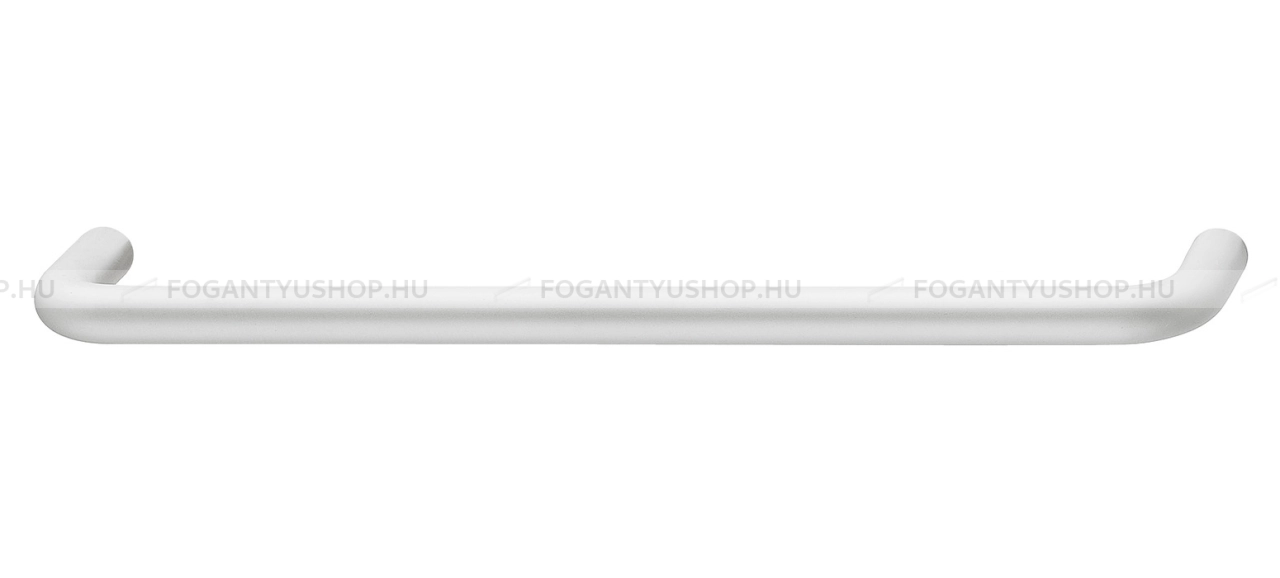 HAFELE Bútorfogantyú - 155.00 96 - furattáv 96 mm - Matt króm MCrL - Acél fém - Egy méretben gyártott fém bútorfogantyú