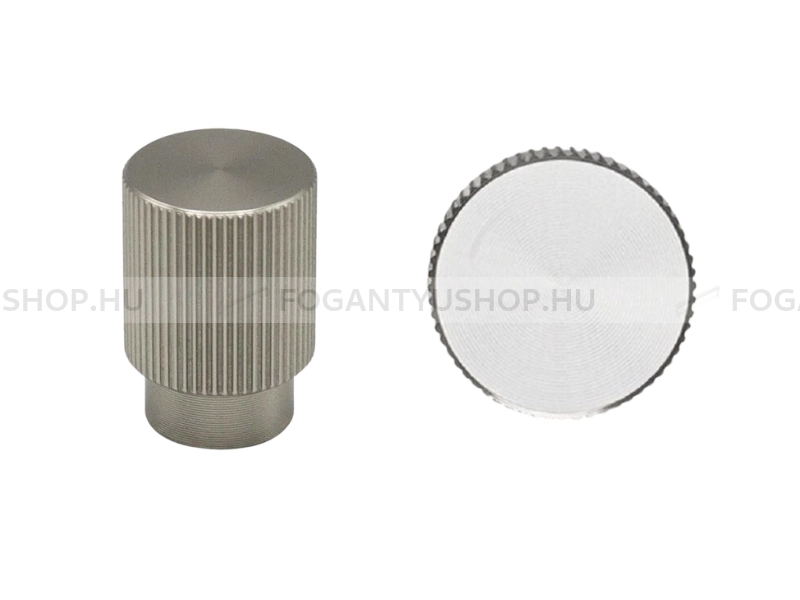 VIEFE Gombfogantyú - ARPA L24 ABS műanyag L24 ABS műanyag L24 - 1 furatos - Szálcsiszolt L24 - Alumínium - Fém gombfogantyú, bútorgomb (szögletes, kerek)