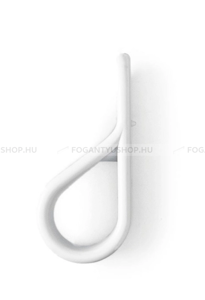 VIEFE Bútorgomb - BELT KNOB Festett - 1 furatos - Matt fehér ZM1 - Zamak fém ötvözet - Színes fém gombfogantyú, bútorgomb