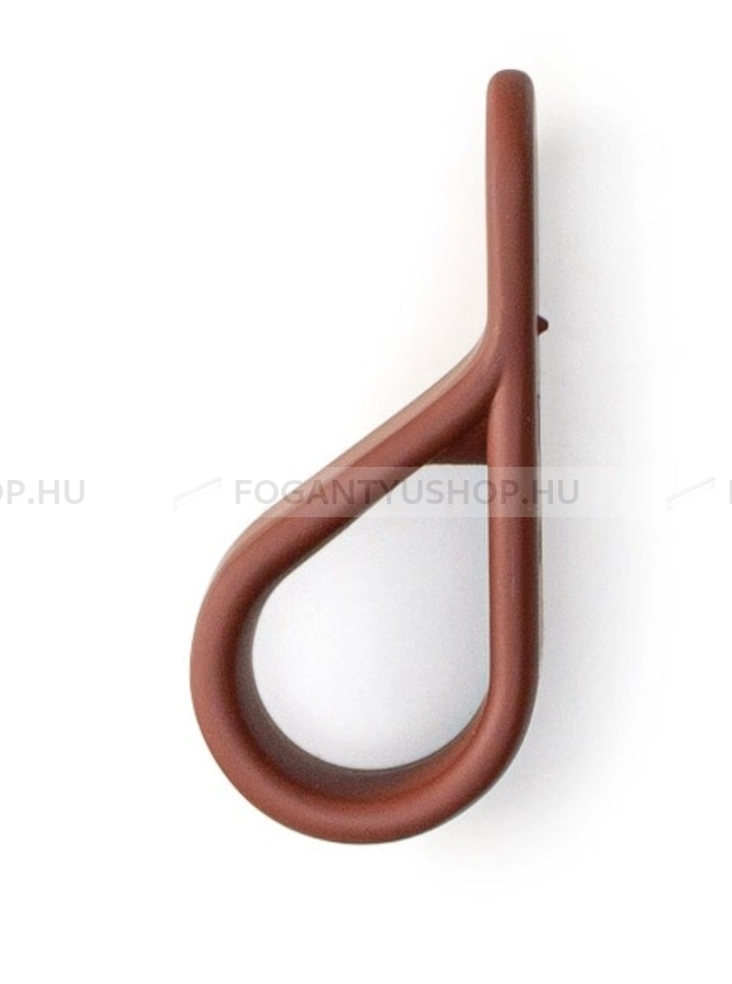 VIEFE Gombfogantyú - BELT KNOB Téglavörös ZM72 - 1 furatos - Vörös vulkán ZM72 - Zamak fém ötvözet - Színes fém gombfogantyú, bútorgomb