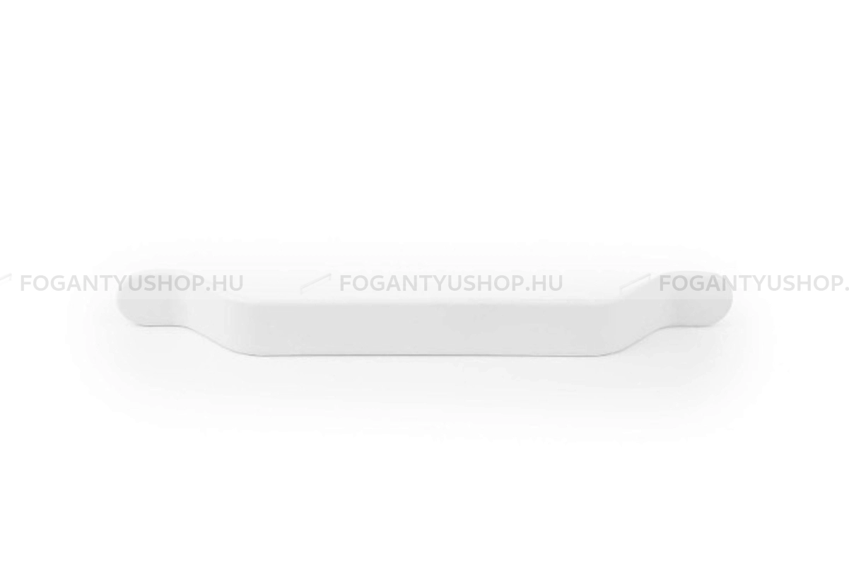 VIEFE Bútor fogantyú - BELT 160 Festett - furattáv 160 mm - Matt fehér ZM1 - Zamak fém ötvözet - Egy méretben gyártott színes fém bútorfogantyú