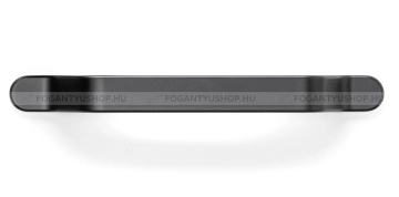VIEFE Bútor fogantyú BELT - 160 mm - Festett fekete - Zamak fém ötvözet