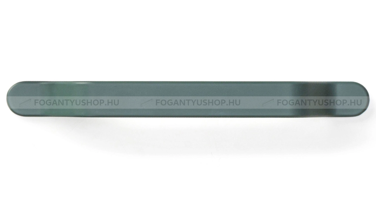 VIEFE Bútorfogantyú - BELT 160 Fakó - furattáv 160 mm - Zöld erdő ZM31 - Zamak fém ötvözet - Egy méretben gyártott színes fém bútorfogantyú