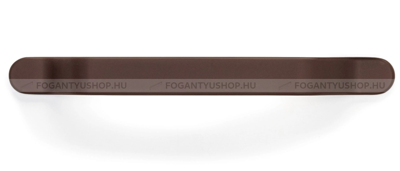 VIEFE Bútor fogantyú - BELT 160 - furattáv 160 mm - Kávé barna ZM43 - Zamak fém ötvözet - Egy méretben gyártott színes fém bútorfogantyú