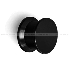 VIEFE Gomb fogantyú Gomb fogantyú OH! - 1 furatos - Festett fekete - Zamak fém ötvözet - Színes fém gombfogantyú, bútorg - 1 furatos -  - Zamak fém ötvözet