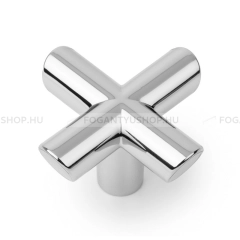 VIEFE Gomb fogantyú Gomb fogantyú EQUIS - 1 furatos - Fényes króm - Zamak fém ötvözet - Fém gombfogantyú, bútorgomb (szö - 1 furatos -  - Zamak fém ötvözet