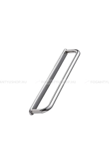 FURNIPART Bútor fogantyú D-LITE - 160 mm - Fényes szálcsiszolt - Zamak fém ötvözet