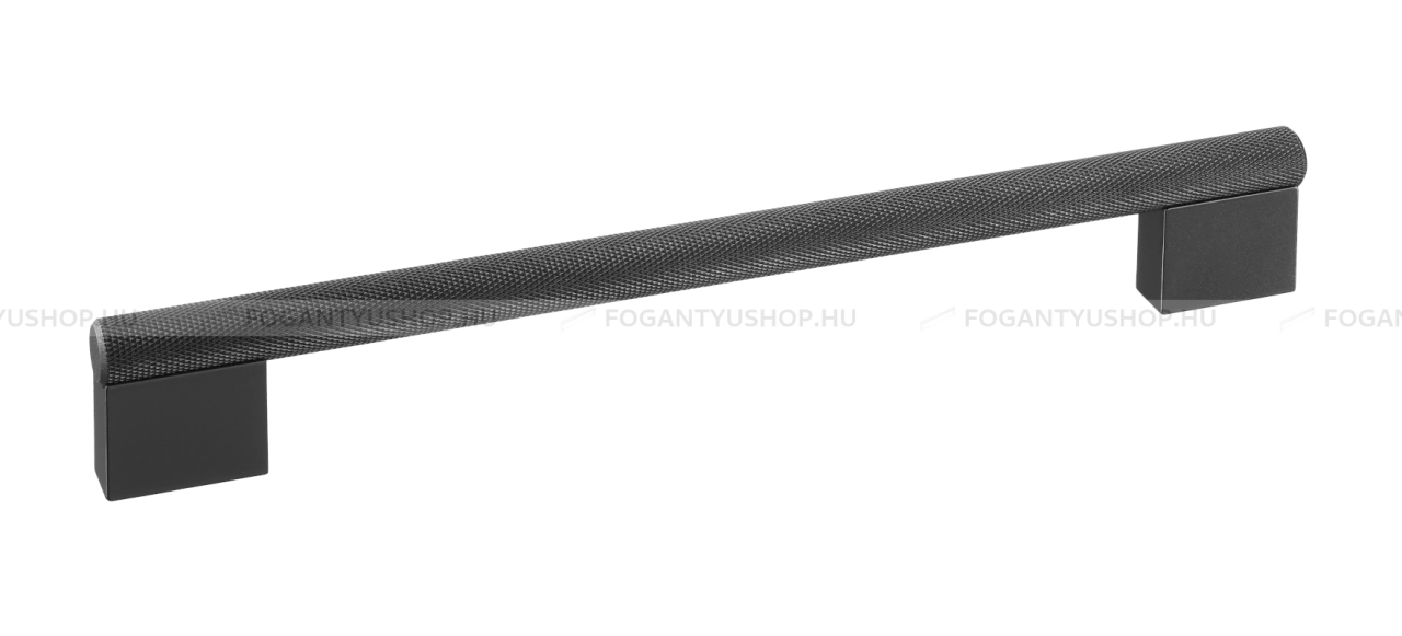RUJZ DESIGN Bútorfogantyú - 715.13C színes - Fekete - Alumínium - Több méretben gyártott színes fém bútorfogantyú