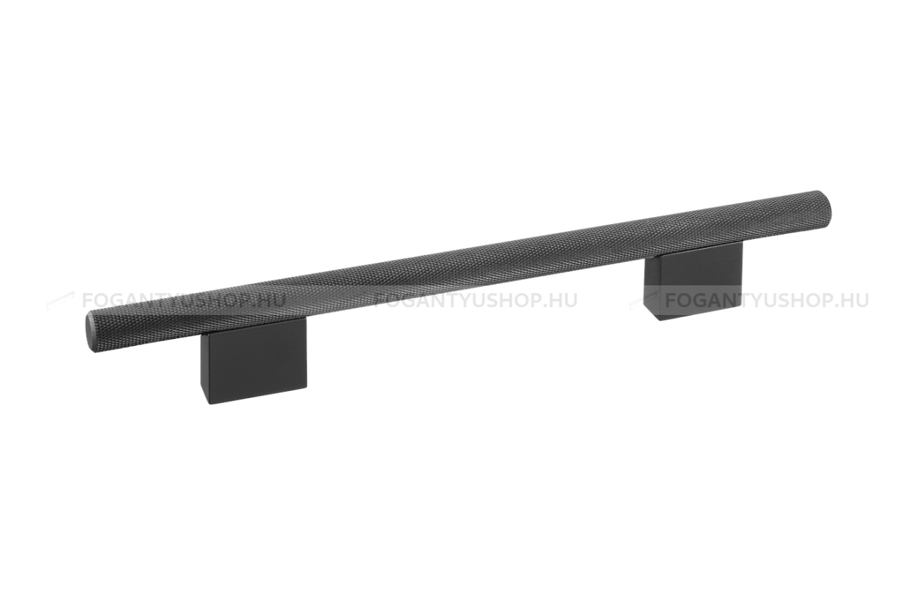 RUJZ DESIGN Fogantyú - 715.13D - Fekete - ABS műanyag - Több méretben gyártott színes fém bútorfogantyú