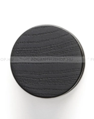 VIEFE Bútor fogantyú Bútor fogantyú OH! - 1 furatos - Fekete - Fa - Fa bútorfogantyú - 1 furatos - Fekete - Fa