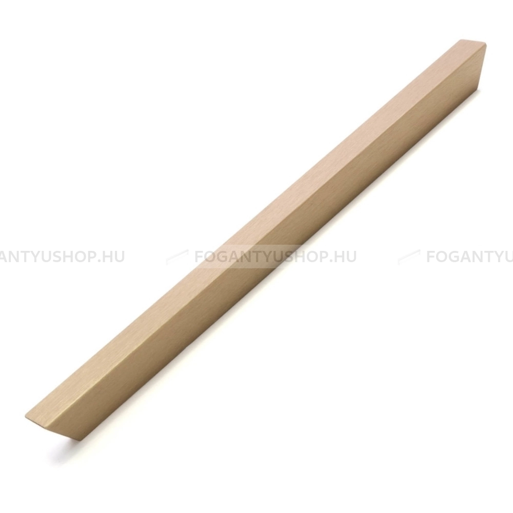 RUJZ DESIGN Bútorfogantyú - 709.16 - Szálcsiszolt arany  - Alumínium - Több méretben gyártott fém bútorfogantyú