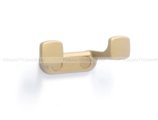RUJZ DESIGN Fogas, kabátakasztó - 32 mm - 40.003B - Szálcsiszolt arany - Zamak fém ötvözet