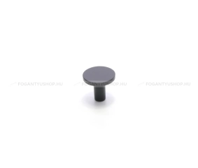 RUJZ DESIGN Gomb fogantyú - 1 furatos - 807.24 - Fekete - Zamak fém ötvözet