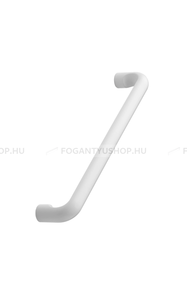 FURNIPART Fogantyú - CARVE Festett - Festett fehér WhiteL - Zamak fém ötvözet - Több méretben gyártott színes fém bútorfogantyú