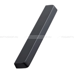 FURNIPART Bútor fogantyú GUILD - 160 mm - Festett fekete - Zamak fém ötvözet