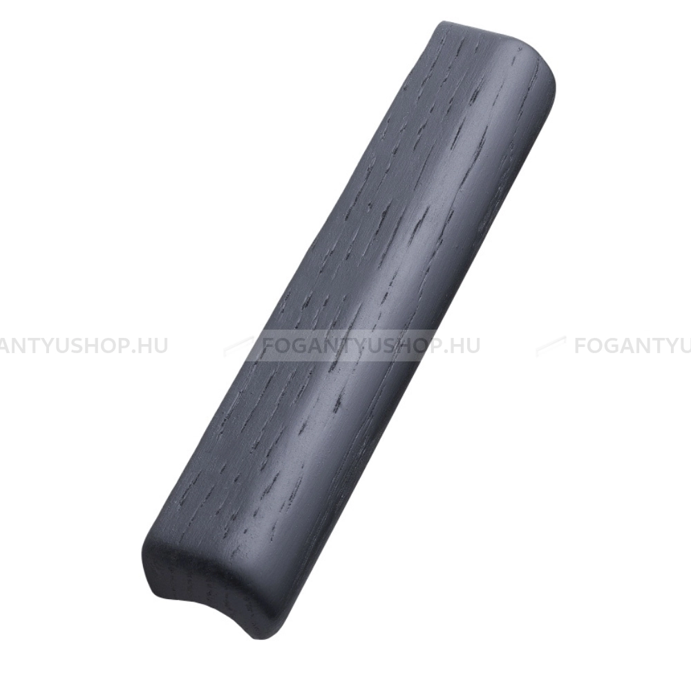 FURNIPART Bútorfogantyú - GLOVE 160 - furattáv 160 mm - Fekete tölgy 992 - Gumi - Fa bútorfogantyú