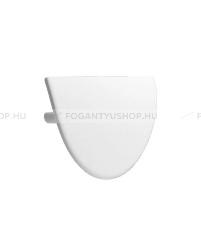 FURNIPART Bútorfogantyú - HORIZON SMALL 64 - furattáv 64 mm - Matt fehér 0500 - Zamak fém ötvözet - Egy méretben gyártott színes fém bútorfogantyú