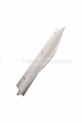 FURNIPART Bútor fogantyú TORRANCE DOUBLE - Ezüst inox (szálcsiszolt) - Alumínium - Bútorajtó élére ültethető fém fogantyú