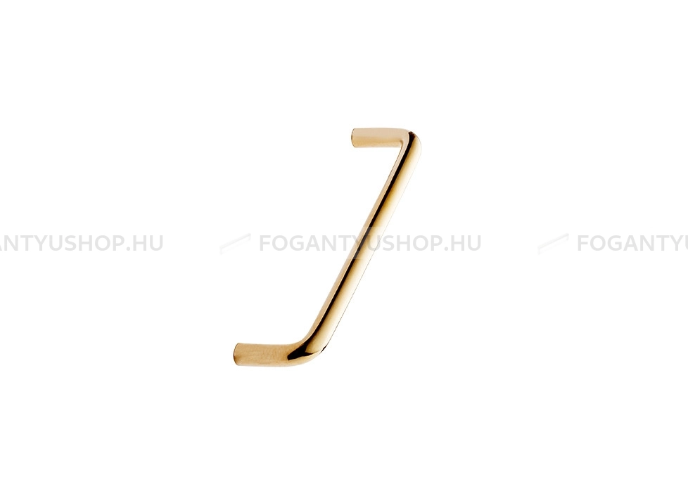 FURNIPART Fogantyú - TUBULAR - Polírozott sárgaréz 15 - Réz - Több méretben gyártott színes fém bútorfogantyú