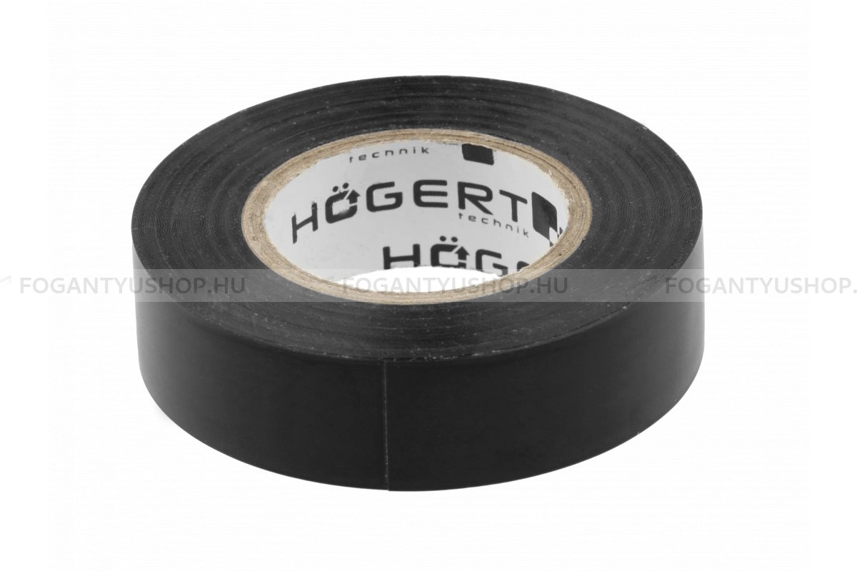 HÖGERT HT1P281 PVC szigetelőszalag 20m méter hosszú széles - Rögzítéstechnika: szigetelőszalagok, tűzőgép kapcsok, ragasztó patronok
