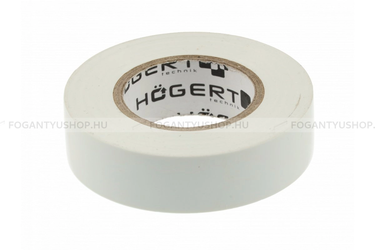 HÖGERT HT1P285 PVC szigetelőszalag 20m méter hosszú széles - Rögzítéstechnika: szigetelőszalagok, tűzőgép kapcsok, ragasztó patronok