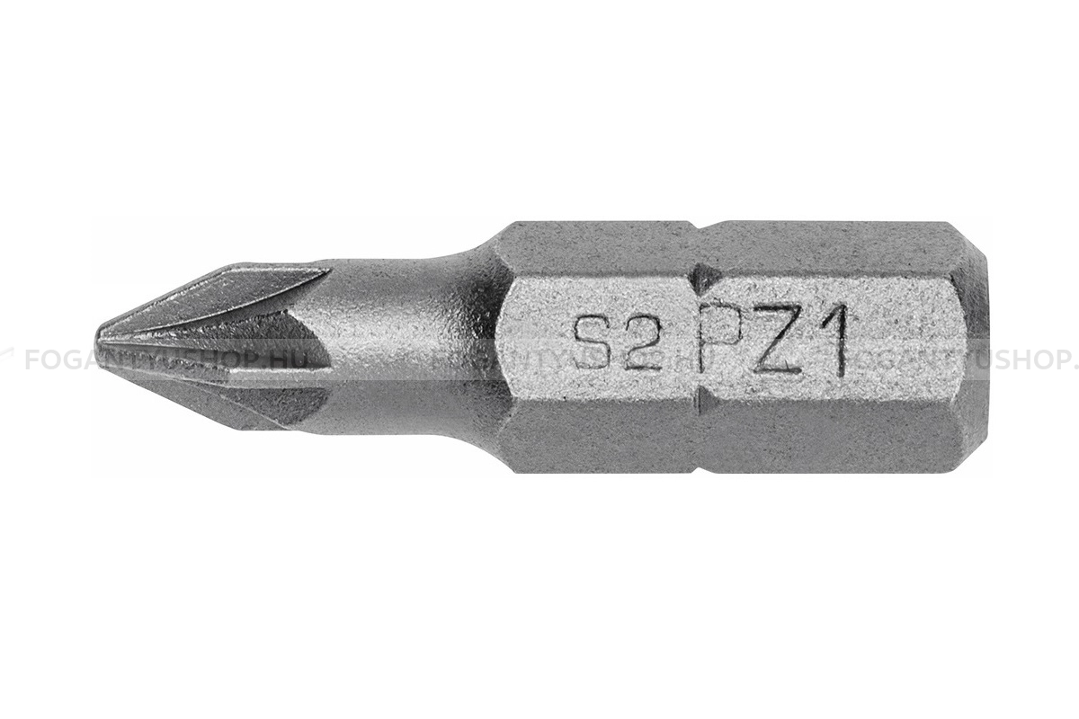 HÖGERT HT1S314 PZ1 kereszthornyos csavarozó bit szemek 5 db fúró-csavarozó gépekhez csavarhúzókhoz - Bitfejek, bitfej szettek