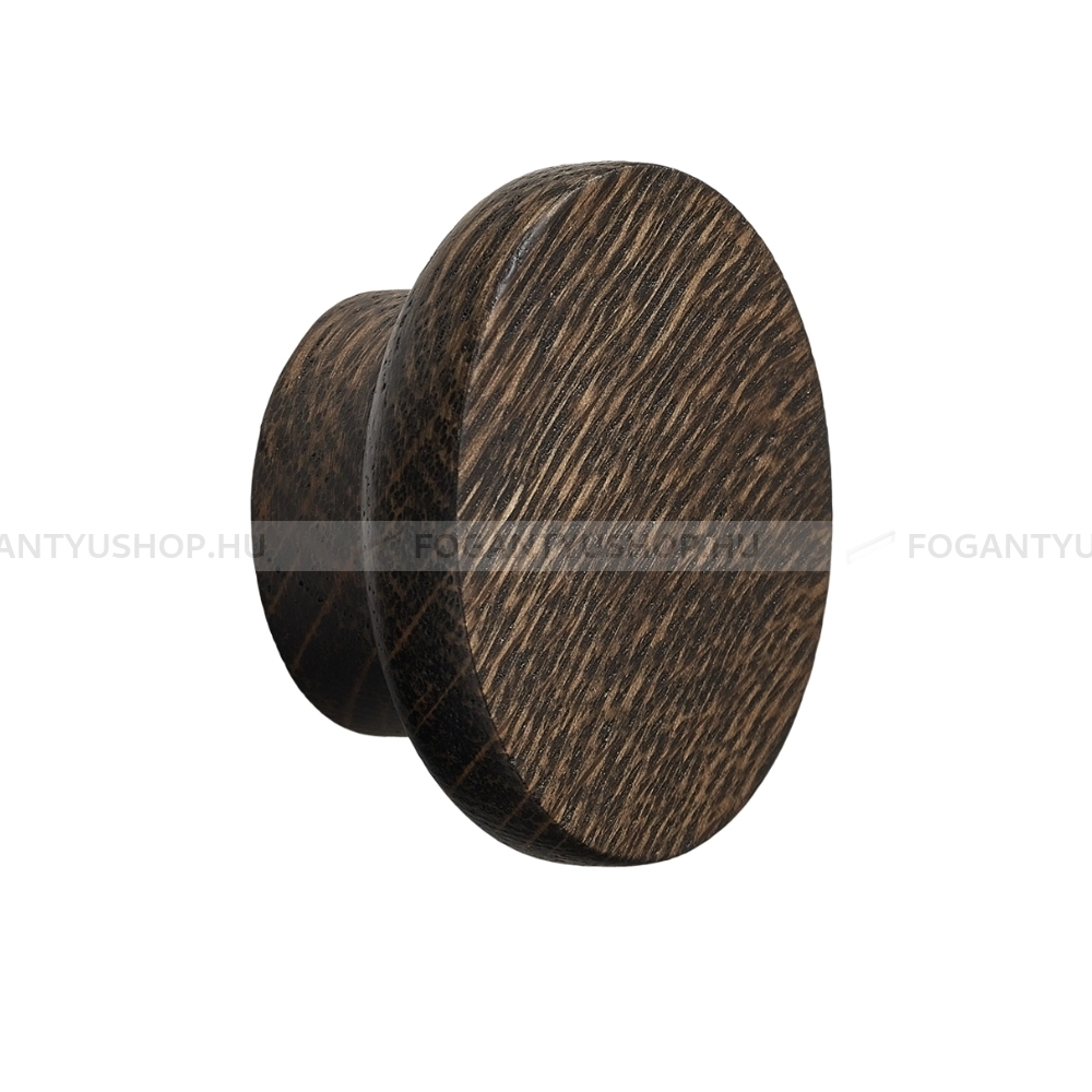FURNIPART Fogantyú - CIRCLE WOOD Tölgyfa - 1 furatos - Tölgyfa hrast - Fa - Fa bútorfogantyú