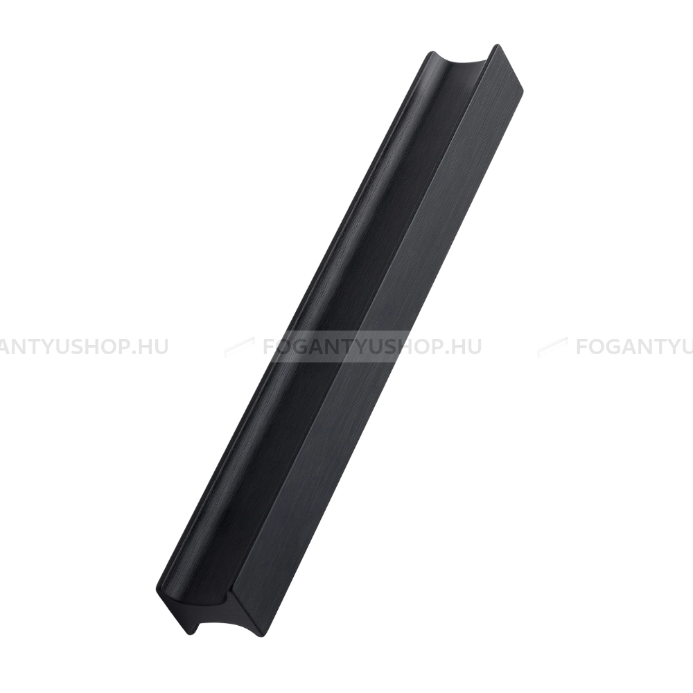 FURNIPART Fogantyú - TRACK - Fekete - ABS műanyag - Több méretben gyártott színes fém bútorfogantyú
