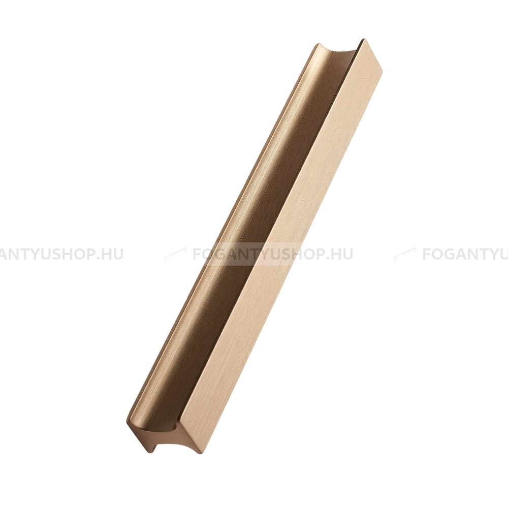 FURNIPART Fogantyú - TRACK színes - Szálcsiszolt pezsgő  - Alumínium - Több méretben gyártott színes fém bútorfogantyú