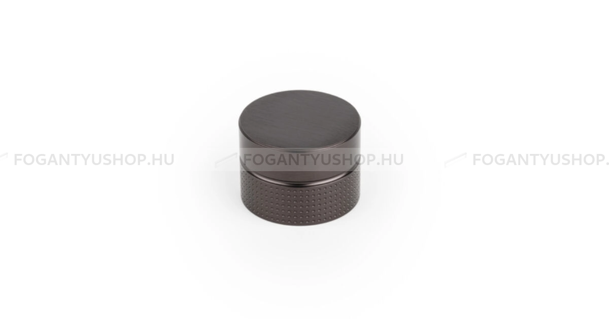 VIEFE Gomb fogantyú - POINT TitL Festett TitL Festett TitL - 1 furatos - Festett titán szürke TitL - Alumínium - Színes fém gombfogantyú, bútorgomb