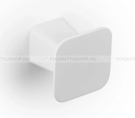 VIEFE Gomb fogantyú Gomb fogantyú PRISM - 1 furatos - Festett fehér - Zamak fém ötvözet - Színes fém gombfogantyú, bútor - 1 furatos -  - Zamak fém ötvözet