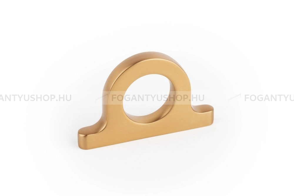 VIEFE Gombfogantyú - OMEGA 32 - furattáv 32 mm - Csiszolt pezsgő Z618 - Zamak fém ötvözet - Színes fém gombfogantyú, bútorgomb